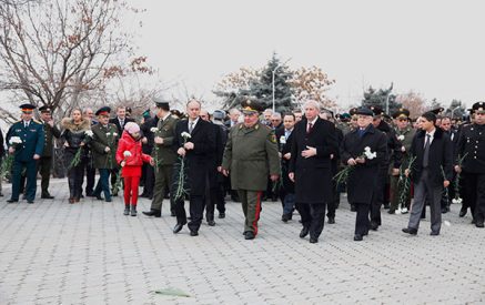 Հարգանքի տուրք հայրենիքի պաշտպանին