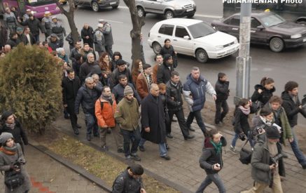 Րաֆֆի Հովհաննիսյանն այսօր տուն ուղարկեց հավաքվածներին (Ֆոտոշարք)