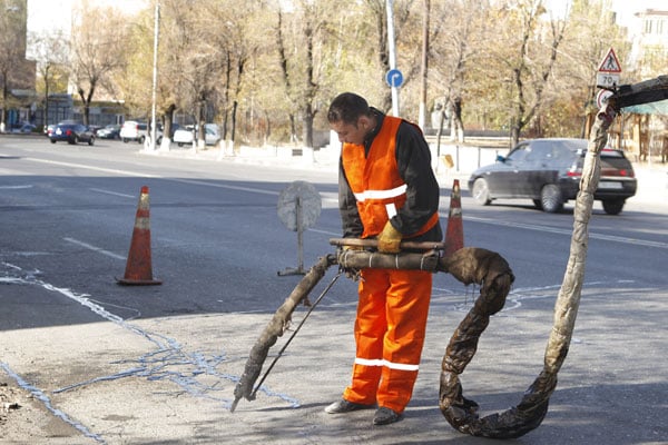 Փողոցների ճաքալցման աշխատանքները կընթանան այնքան, որքան դա թույլատրելի է տեխնոլոգիական նորմերով