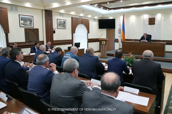 Քաղաքապետարանում տեղի ունեցավ գործակարգավարական խորհրդակցություն