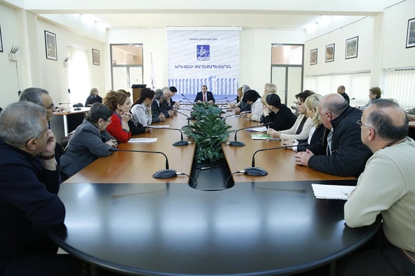 Քաղաքապետարանում քննարկվել են առողջապահության ոլորտին առնչվող հարցեր