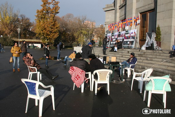 Ազատության հրապարակում տեղի ունեցող հավաքների կազմակերպիչ Վարուժան Ավետիսյանի բողոքը Մարդու իրավունքների պաշտպանին