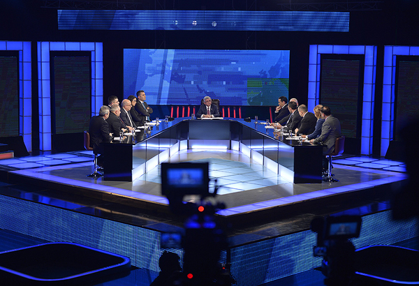 Նախագահ Սերժ Սարգսյանի հարցազրույցը հայաստանյան հեռուստաընկերությունների ներկայացուցիչների հետ (Տեսանյութ)