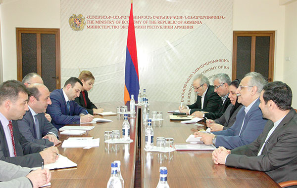 Քննարկվել են հայ-իրանական տնտեսական համագործակցության հեռանկարները