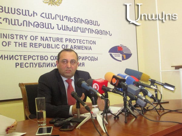 Բնապահպանության նախարարի համար կապ չունի հորատանցքերը Հովիկ Աբրահամյանի եղբորն են, թե` մեկ ուրիշի (Տեսանյութ)