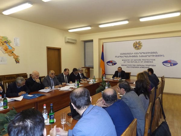 Քննարկում բնության հատուկ պահպանվող տարածքների կառավարման համակարգի բարեփոխումների վերաբերյալ