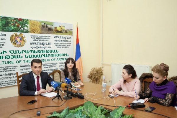 «Միայն 2015-2016թթ-ի ընթացքում հաստատվել են շուրջ 30 մլն եվրոյի աջակցության ծրագրեր». Արմեն Հարությունյան