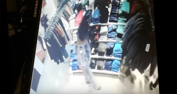 Հագուստի խանութից գողացել են քաղաքացու բջջային հեռախոսը (տեսանյութ)