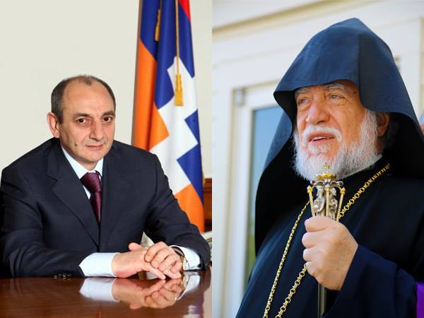 Արամ Ա. կաթողիկոս իր մտահոգութիւնն ու զօրակցութիւնը կը յայտնէ Արցախի նախագահին