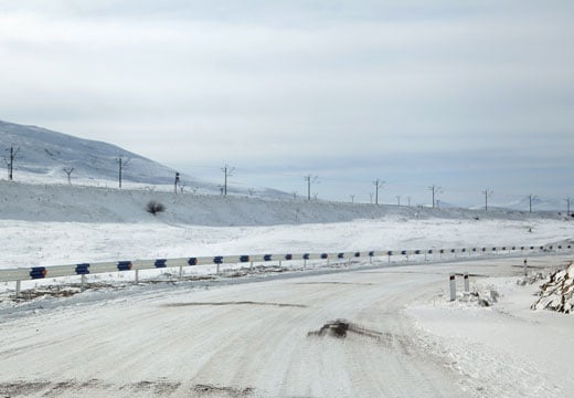 Հանրապետության որոշ ավտոճանապարհներին ձյուն և բուք է