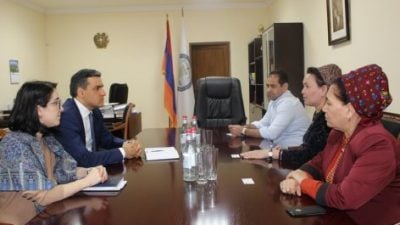 ԵԱՀԿ նախաձեռնությամբ Թուրքմենստանի մարդու իրավունքների հանձնակատարի գլխավորած պատվիրակությունն ուսումնասիրում է Հայաստանի մարդու իրավունքների պաշտպանի փորձը