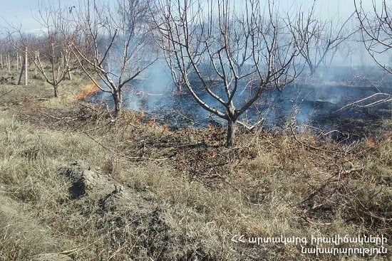 Oդի միջին ջերմաստիճանը նորմայից բարձր կլինի 8-10 աստիճանով. ԱԻՆ-ը հորդորում է խստորեն պահպանել հրդեհային անվտանգության կանոնները