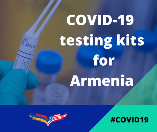 Հայաստանը ԱՄՆ-ից կստանա 2000 կորոնավիրուսի թեստ