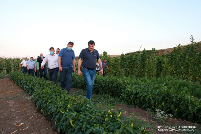 Արայիկ Հարությունյան․ Քաղաքացու կյանքը բարելավելու համար հարկ է ստեղծել ինչպես անհրաժեշտ ենթակառուցվածքային, այնպես էլ գյուղատնտեսական ապրանքների արտադրության բարենպաստ միջավայր