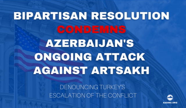 «Այս բանաձևը հզոր հաղորդագրություն է ուղարկում Թուրքիային և Ադրբեջանին՝ անհապաղ դադարեցնել իրենց թշնամական գործողությունները»