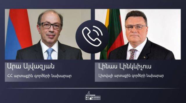 Արա Այվազյանը Լիտվայի արտգործնախարարին ներկայացրեց պատերազմի հետևանքով Արցախում առաջացած հումանիտար ճգնաժամի հասցեագրման ուղղությամբ գործադրվող ջանքերը՝ ընդգծելով միջազգային հանրության պատշաճ արձագանքի կարևորությունը