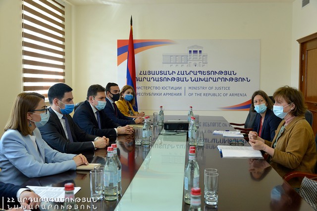 ԵԽ բարձրաստիճան պաշտոնյայի հետ Ռուստամ Բադասյանը քննարկել է համագործակցությանն ուղղված հարցերի լայն շրջանակ