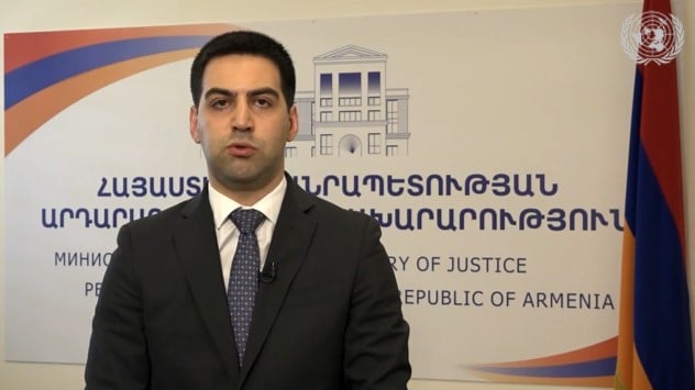 «Կոռուպցիայի կանխարգելման և դրա դեմ պայքարի հայկական օրինակը կարող է օրինակելի լինել շատ երիտասարդ ժողովրդավարությունների համար». Ռուստամ Բադասյանի տեսաուղերձը՝ ՄԱԿ-ի գլխավոր ասամբլեայի նստաշրջանին