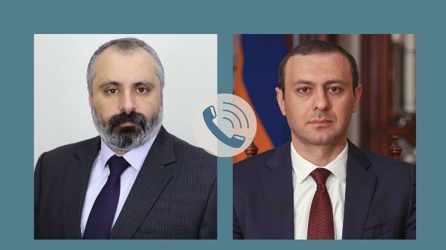 Դավիթ Բաբայանը հեռախոսազրույց է ունեցել Արմեն Գրիգորյանի հետ