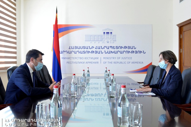 Դատավորների բարեվարքության ստուգման գործընթացում կարևորվել է Վենետիկի հանձնաժողովի հետ սերտ համագործակցությունը․ Կարեն Անդրեասյանը հանդիպել է ԵԽ երևանյան գրասենյակի ղեկավարին