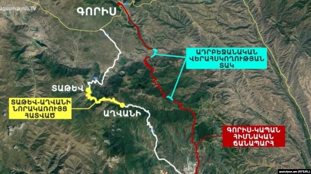 Տաթև-Աղվանի նոր ճանապարհը նեղ է բեռնատարների համար. բողոքում են իրանցի վարորդները. «Ազատություն»