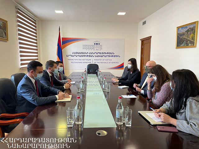 «Internatiօnal IDEA» միջազգային հեղինակավոր կազմակերպությունն աջակցելու է արդարադատության նախարարությանը՝ Սահմանադրական բարեփոխումների գործընթացում