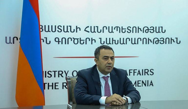 «Զանգվածային վայրագությունների նոր զոհերով, հայ ժողովուրդը կրկին ենթարկվեց էկզիստենցիալ սպառնալիքի». ՀՀ ԱԳ նախարարի տեղակալ