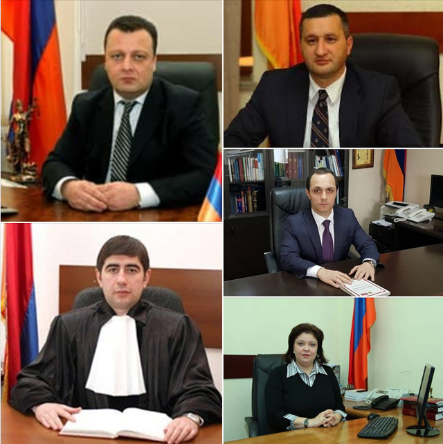 Ովքեր են այս պահին ՀՀ դատական համակարգի 5 ամենաբարձր վարկանիշ ունեցող դատավորները