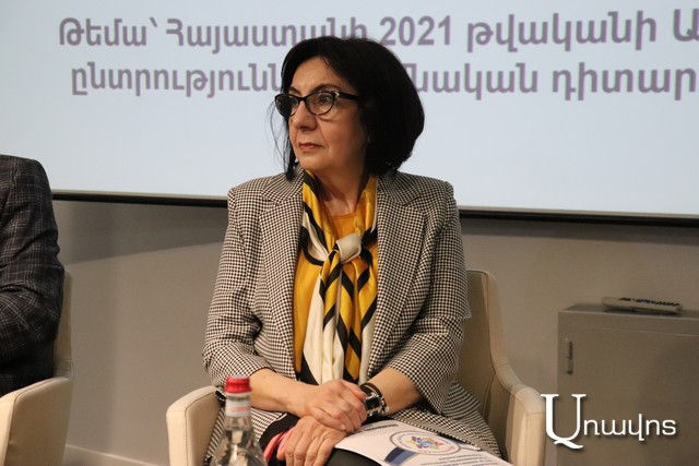 «Կնոջ համար ավելի կարեւոր է լսել, որ պատերազմ չի լինի, խաղաղություն կլինի, քան լսել, որ անվտանգությունը կապահովվի». Թամարա Հովնաթանյան