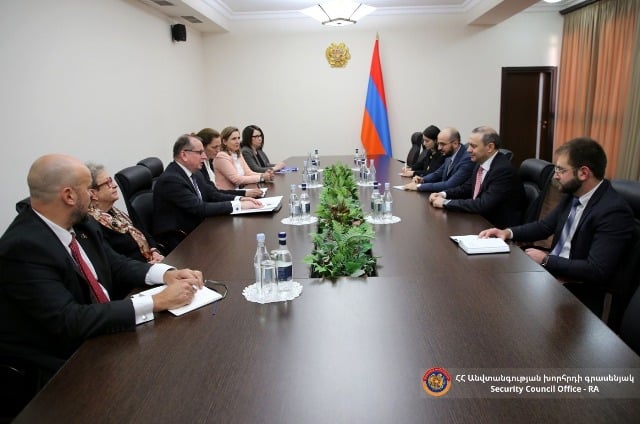 ԱԽ քարտուղարը ողջունել է ԵՄ դիտորդական կարողությունների առաքելության ղեկավարի այցը Հայաստան և գոհունակություն հայտնել երկկողմ համագործակցության արդյունքների վերաբերյալ