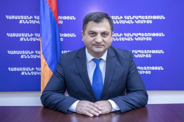 Գոռ Աբրահամյանը՝ ՀՀ քննչական կոմիտեի նախագահի մամուլի քարտուղար