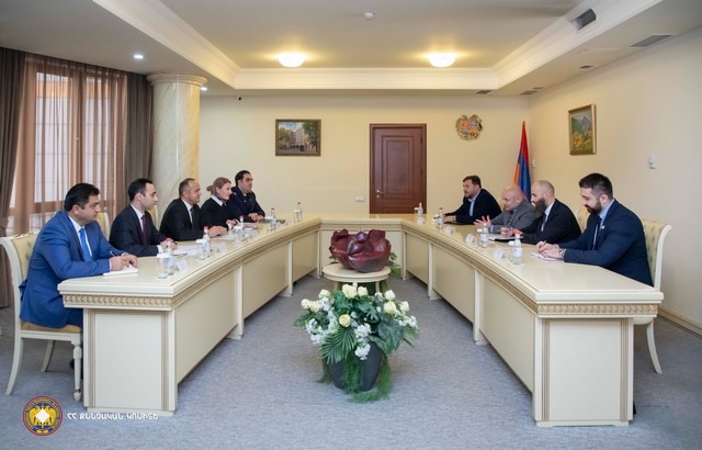 Արսեն Այվազյանն ընդունել է ԱՄՆ թմրամիջոցների դեմ պայքարի վարչակազմի Թբիլիսիի գրասենյակի ղեկավարին