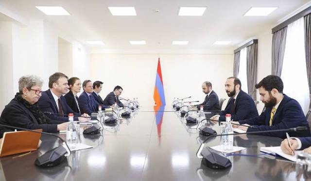 Արարատ Միրզոյանն ընդունել է ԵՄ տեխնիկական գնահատման առաքելության անդամներին