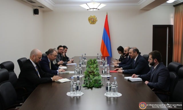 Արմեն Գրիգորյանը և Տոյվո Կլաարը քննարկել են բրյուսելյան ձևաչափի շրջանակներում ձեռք բերված պայմանավորվածությունների իրականացման ընթացքը