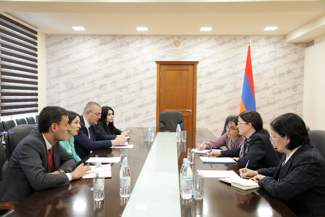 ՅՈՒՆԻՍԵՖ-ը պատրաստ է համագործակցել դպրոցների աղետների ռիսկի կառավարման կարողությունների զարգացման, աղետների ռիսկի նվազեցման կրթական ծրագրերի ներդրման հարցերում