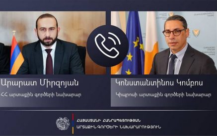 ՀՀ ԱԳ նախարարն իր կիպրացի գործընկերոջն է ներկայացրել Ադրբեջանի կողմից Լաչինի միջանցքի ապօրինի արգելափակման հետևանքով Լեռնային Ղարաբաղում ահագնացող հումանիտար ճգնաժամի մանրամասները