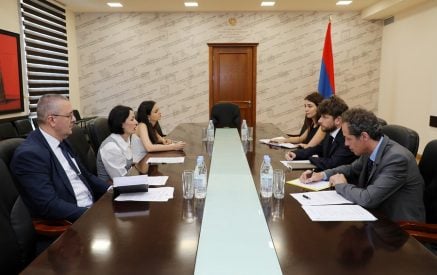 Դեսպան Դըկոտինյիի հետ հանդիպմանը Ժաննա Անդրեասյանն անդրադարձել է Լեռնային Ղարաբաղում Լաչինի միջանցքի շրջափակմամբ պայմանավորված հումանիտար աղետին