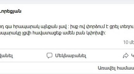 Հրապարակայնորեն բռնության կոչեր հնչեցնելու և բռնություններն արդարացնելու կասկածանքով Վահան Լորեցյանին ձերբակալելու որոշում է կայացվել