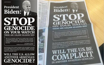 Կանգնեցնել ցեղասպանությունն Արցախում. «Washington Post»-ը և «New York Times»-ը Բայդենին ուղղված կոչ են հրապարակել. Ռուբեն Վարդանյան
