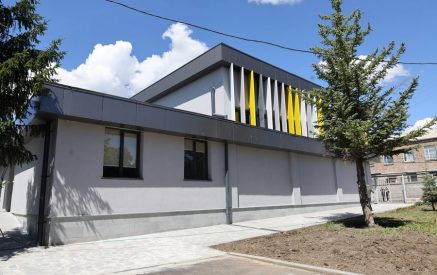 Թալինի ավագ դպրոցում նոր մարզադահլիճ է կառուցվել ու կահավորվել