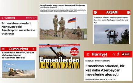 Թուրքական քարոզչամեքենան նորից թիրախավորում է Հայաստանին «Նախիջևանի ուղղությամբ կրակելու համար»