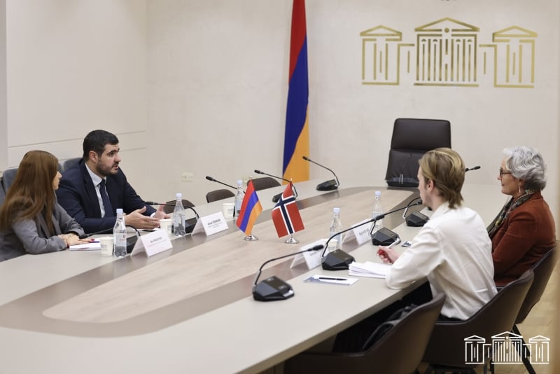 Մեծ ներուժ կա զարգացնելու հայ-նորվեգական հարաբերությունները. Արման Եղոյան